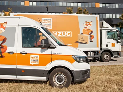 Transporter und LKW für Praxisumzug